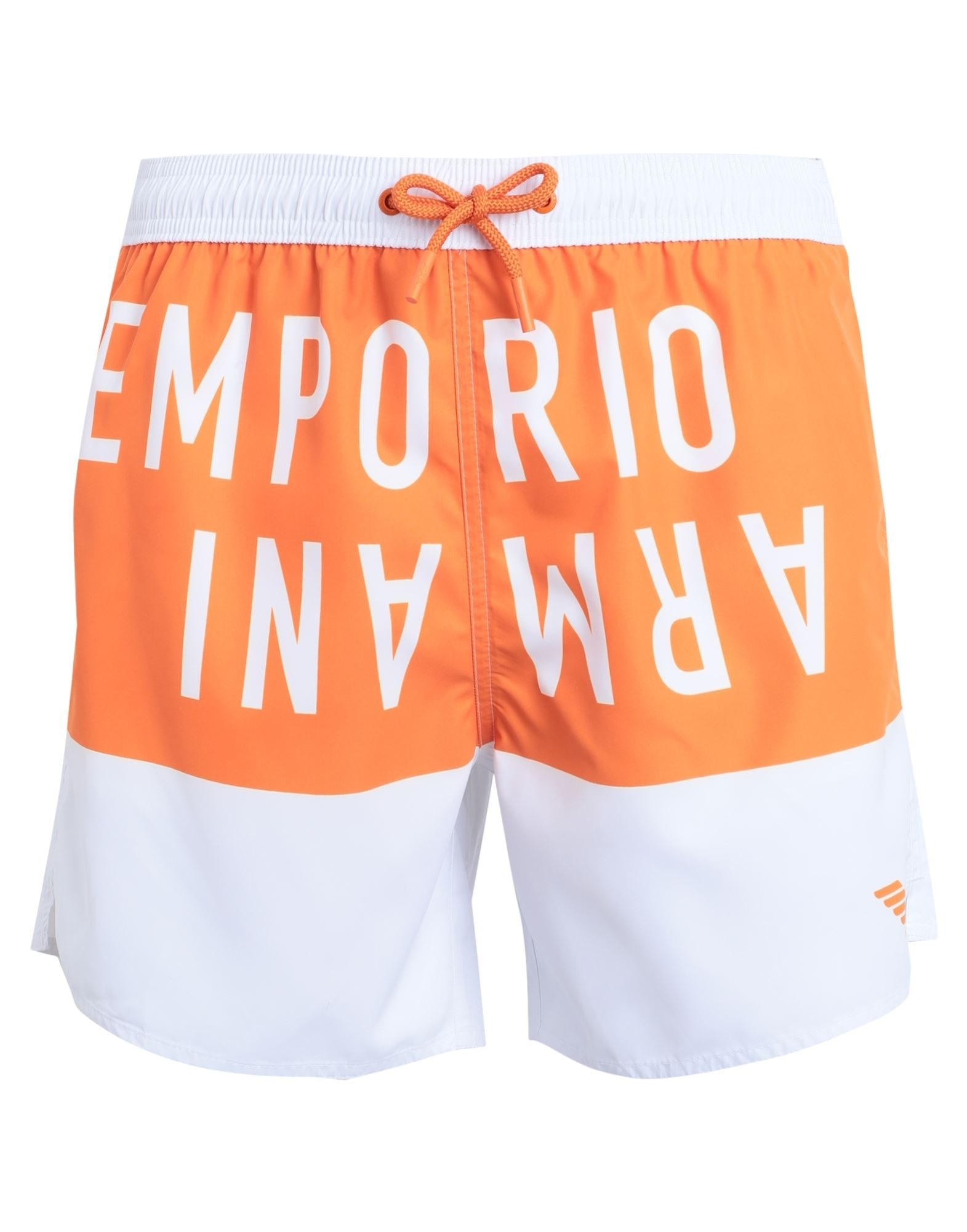 White Men's Swim Shorts - 1