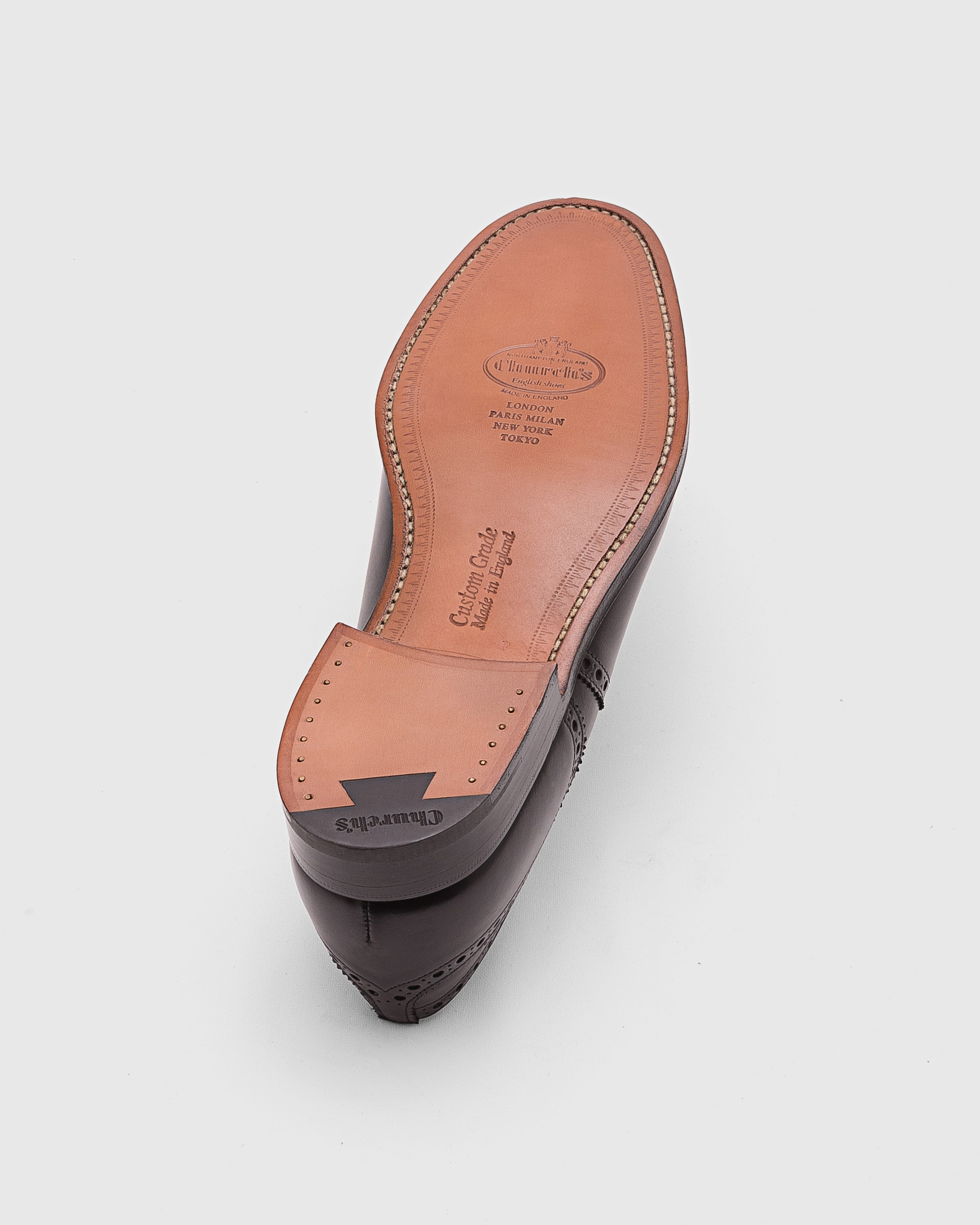 Calf Leather Oxford Brogue - 6