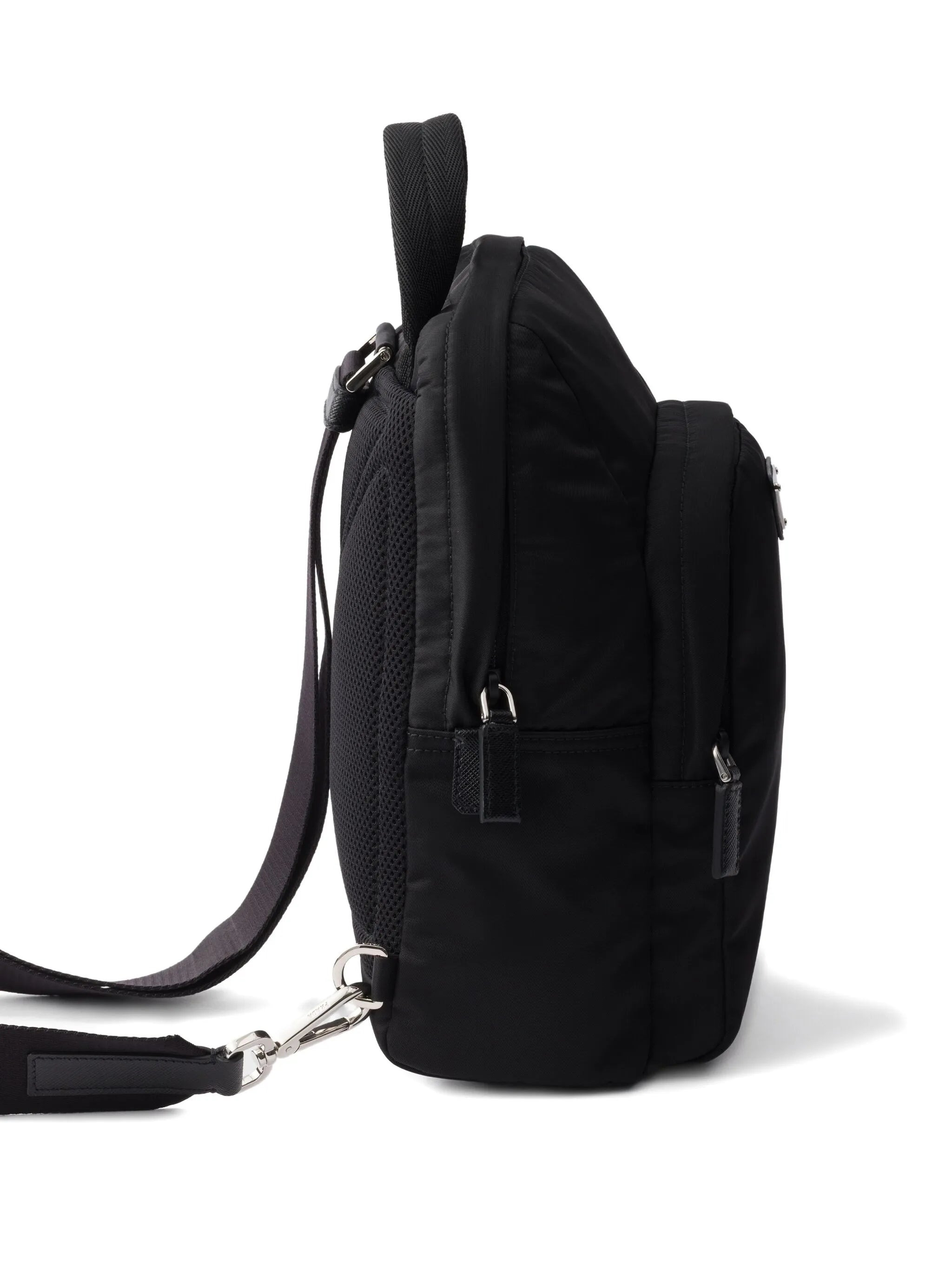 triangle-logo backpack - 4