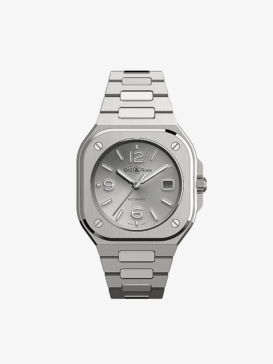 BR05 Urban stainless-steel automatic watch - 1