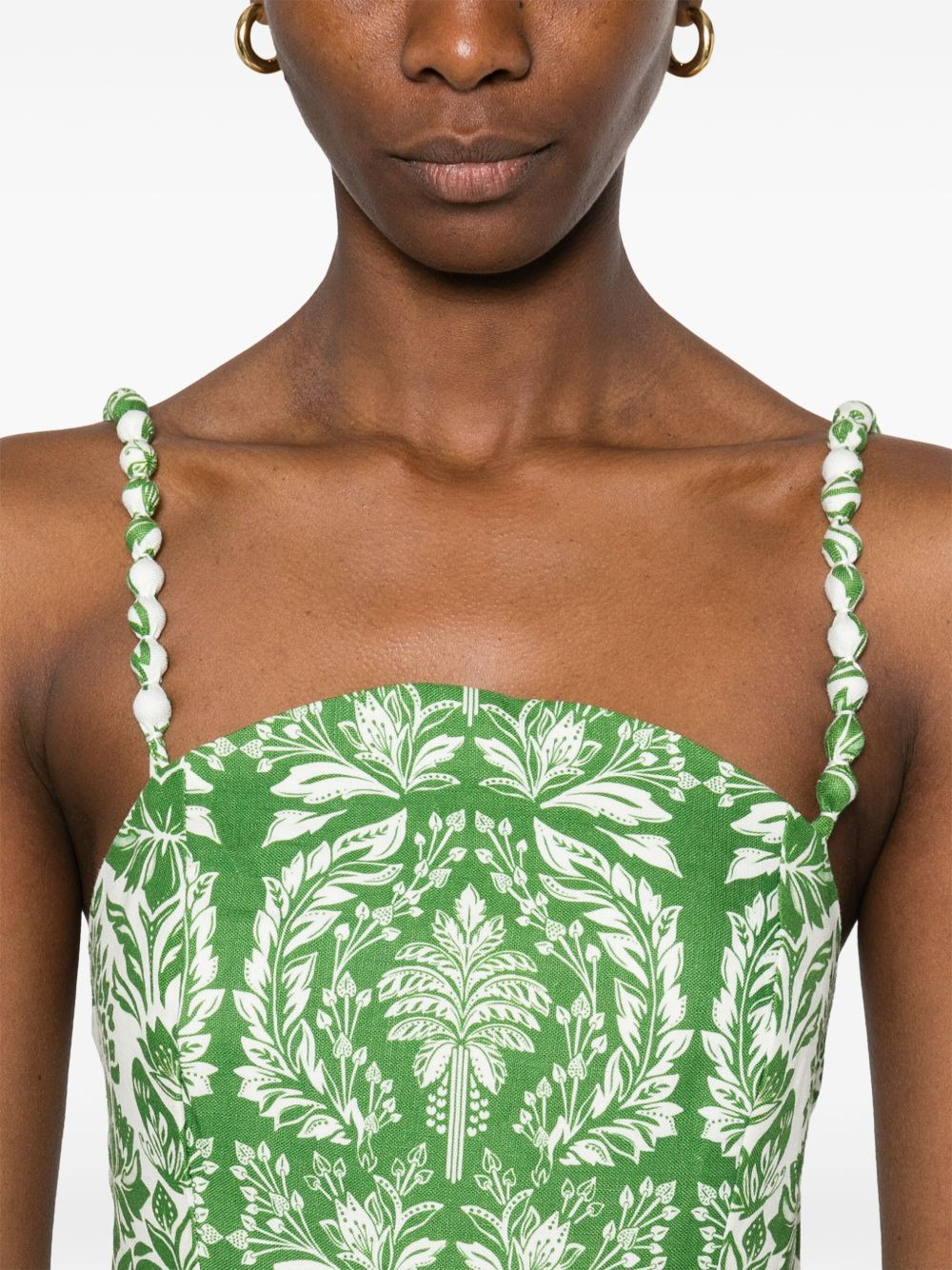 Delicate Tapestry midi dress - 5