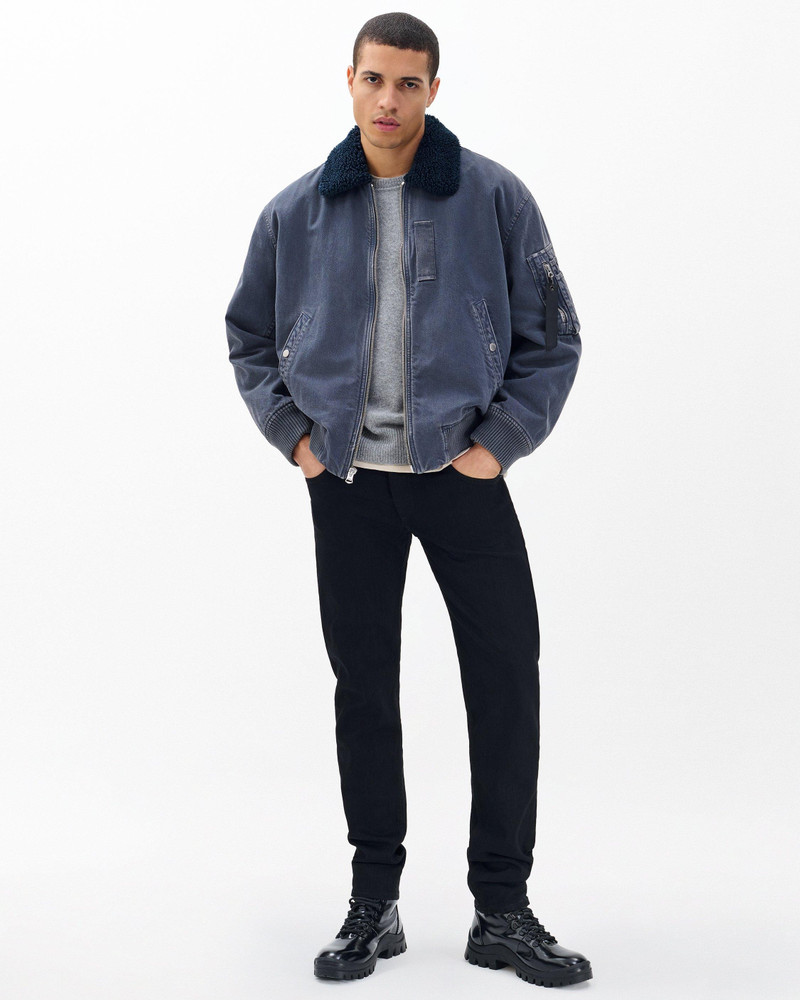 rag & bone Denim B-15 Bomber Jacket
Authentic Rigid in Graphite outlook