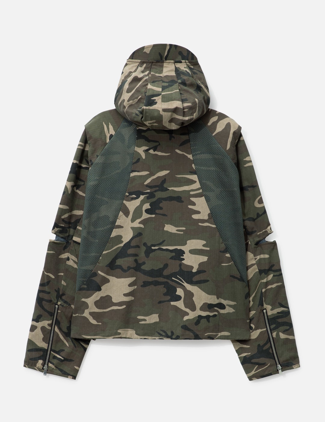 HOODED PARACHUTE BOMBER V2 JACKET - 2