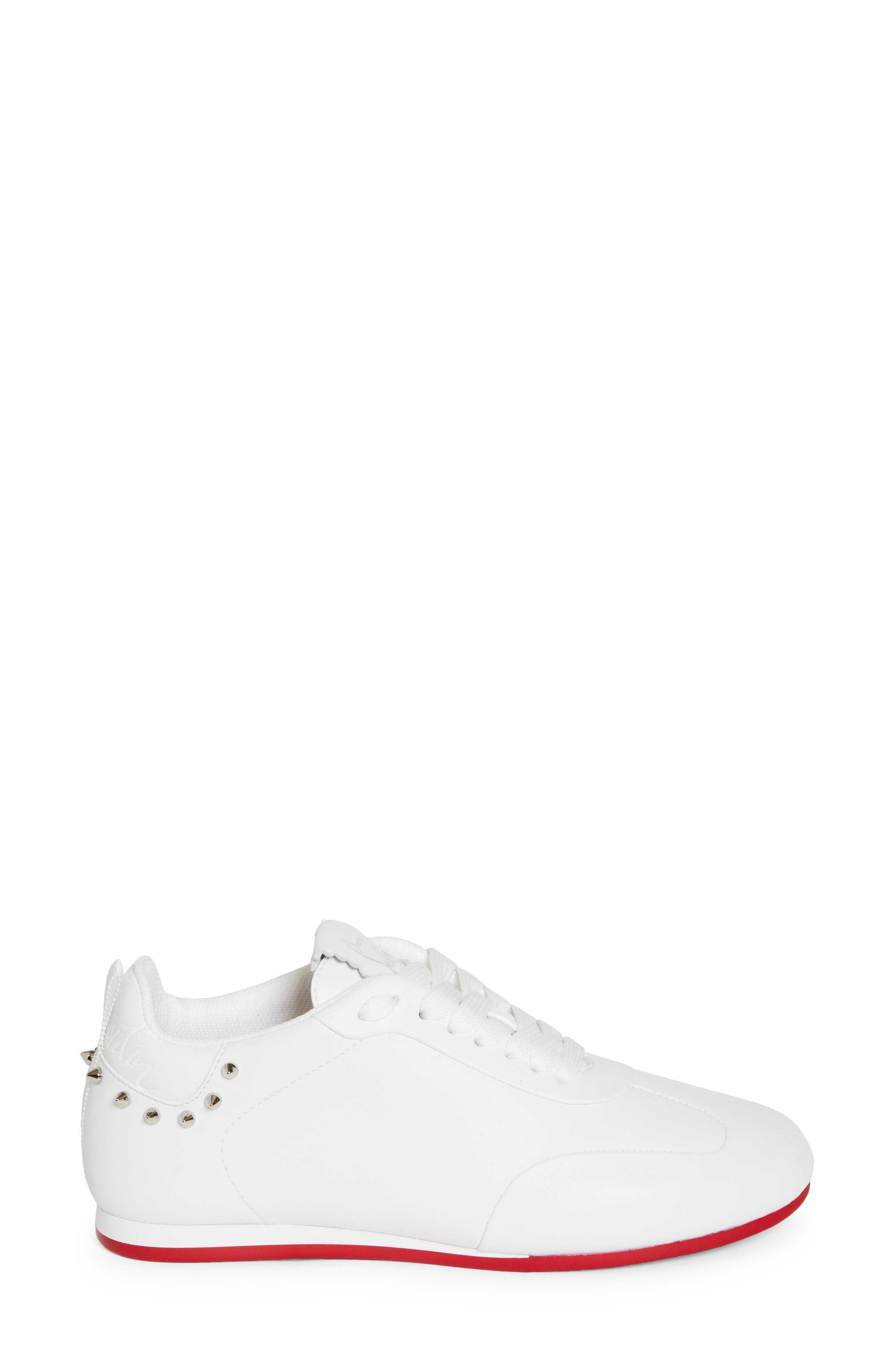 Christian Louboutin Eleonora Sneaker in White at Nordstrom - 3