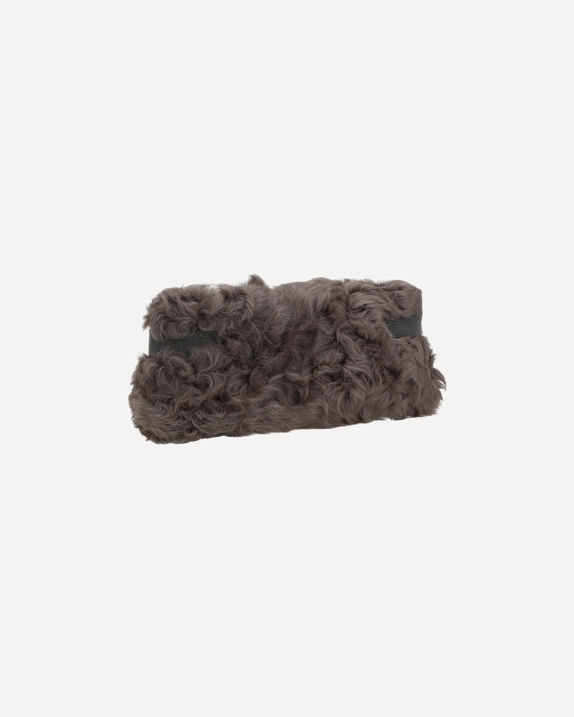 Fur Clutch Bag - 3
