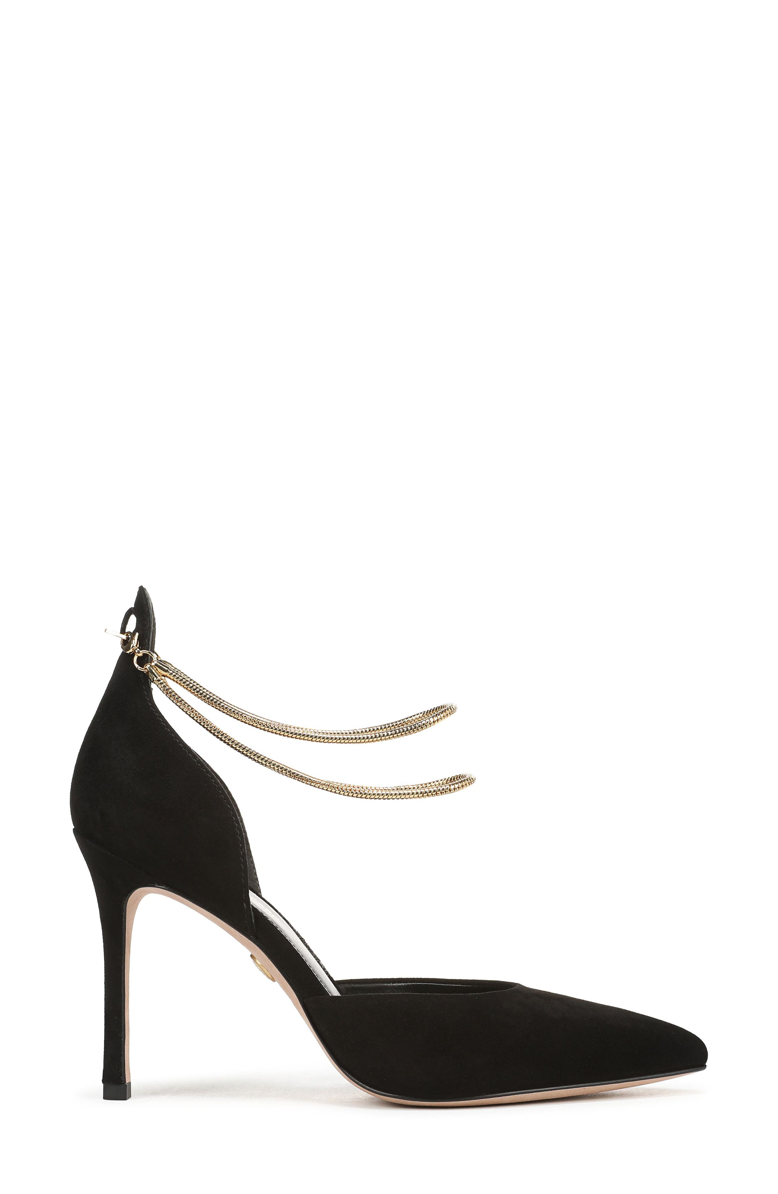 Veronica Beard Leandra Ankle Strap Pump in Black at Nordstrom - 3