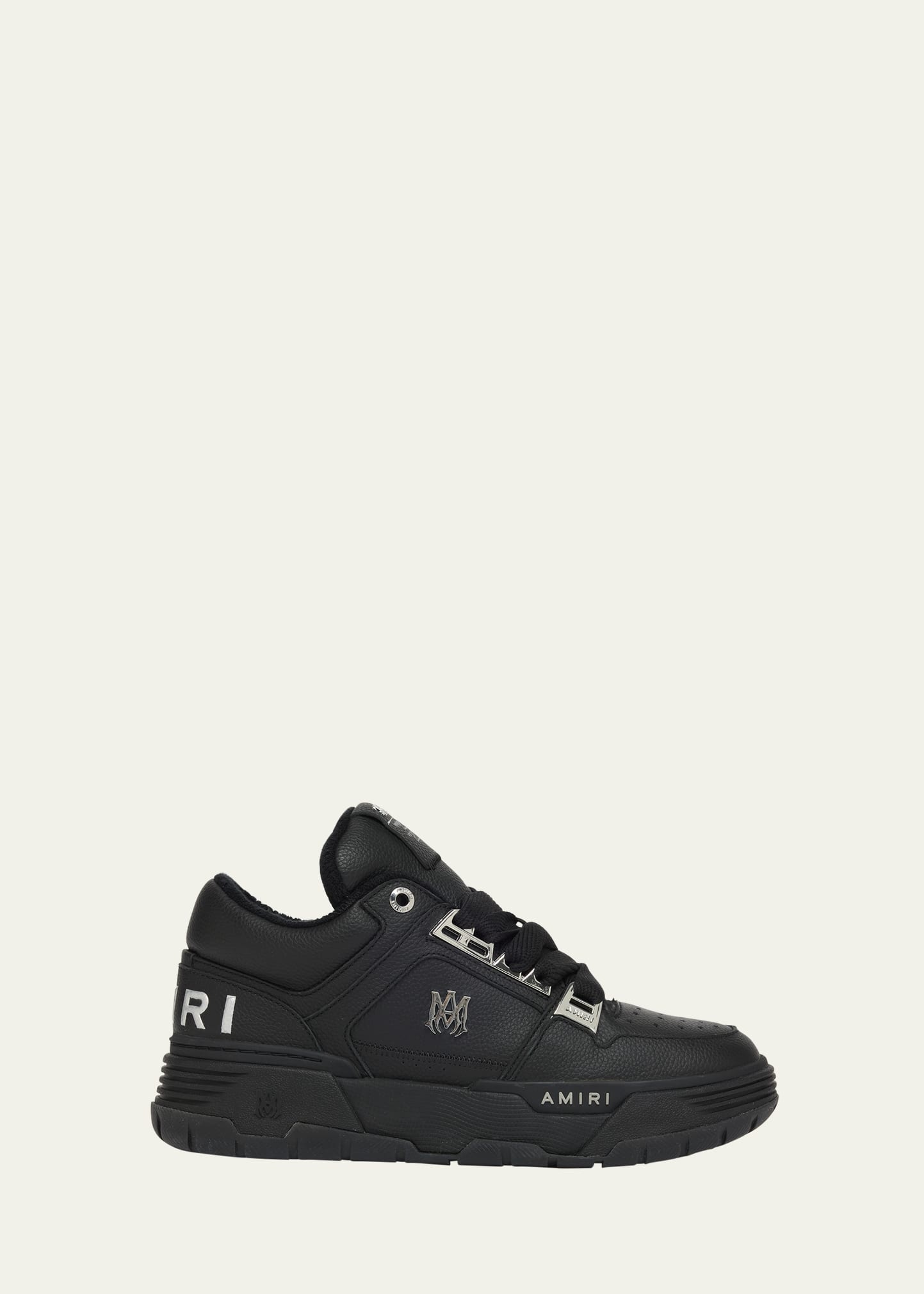 Men's MA-1 Leather High-Top Sneakers - 1