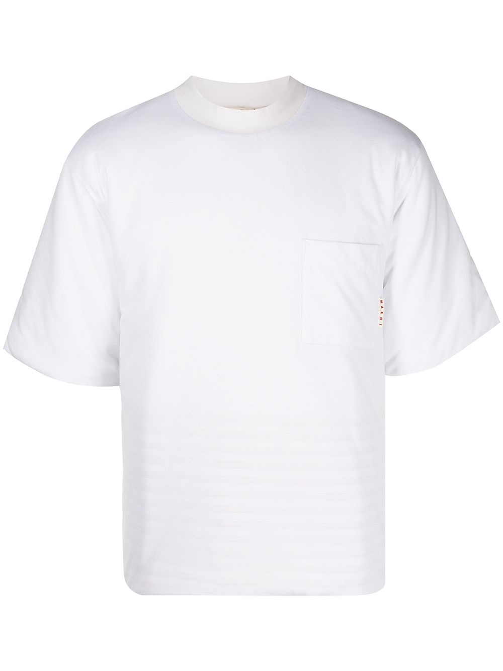 patch-pocket T-shirt - 1