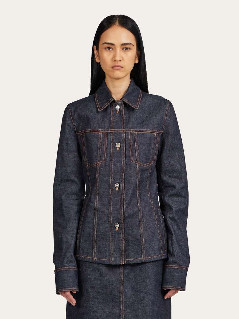 FERRAGAMO Denim jacket outlook