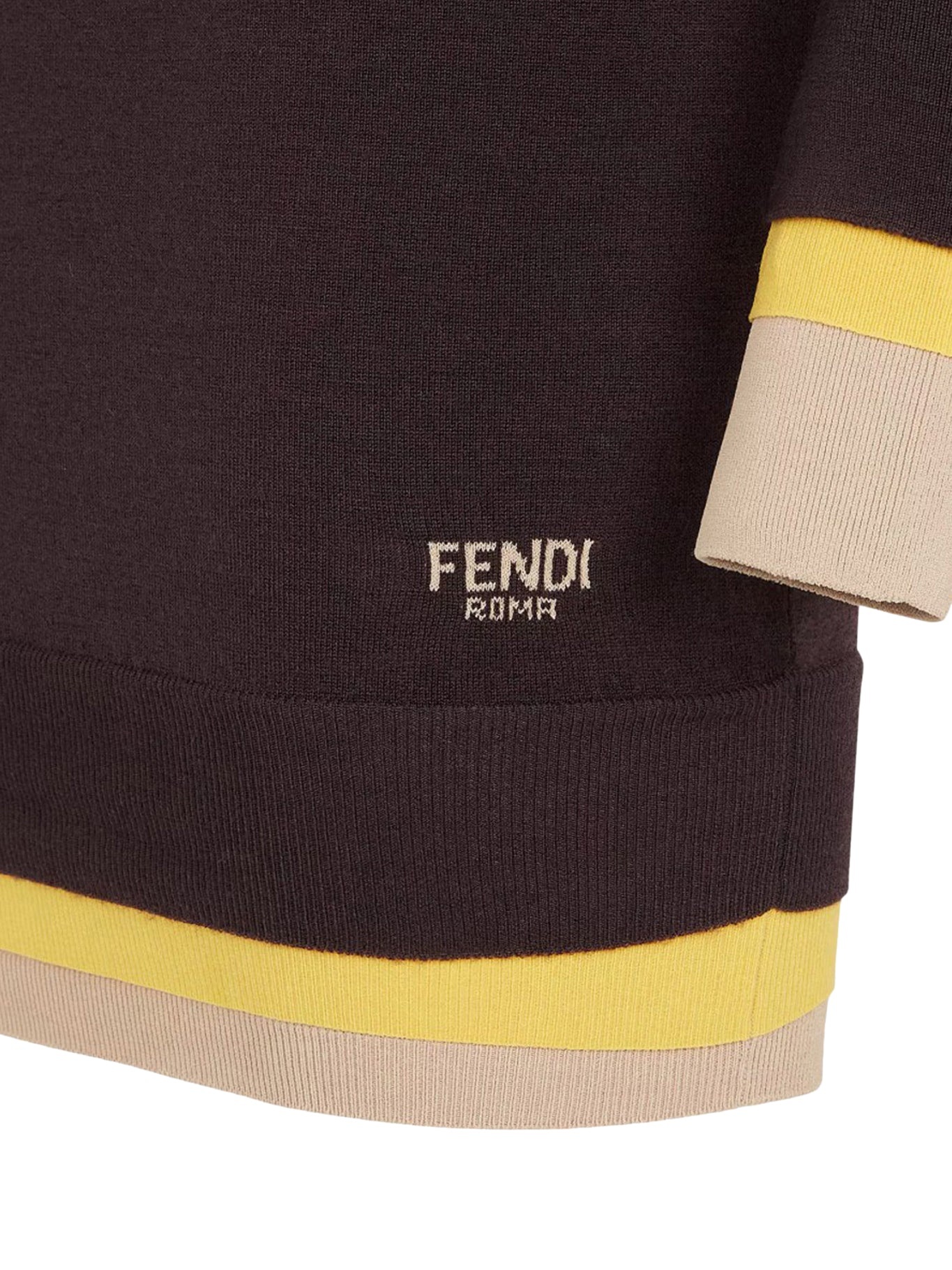 ワンピースその他 FENDI Dark purple wool dress Fendi Dark Purple Wool Dress for Women Online USA at Darveys.com