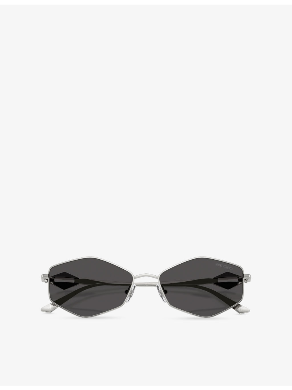 JC4017 Oval-Frame Metal Sunglasses - 5