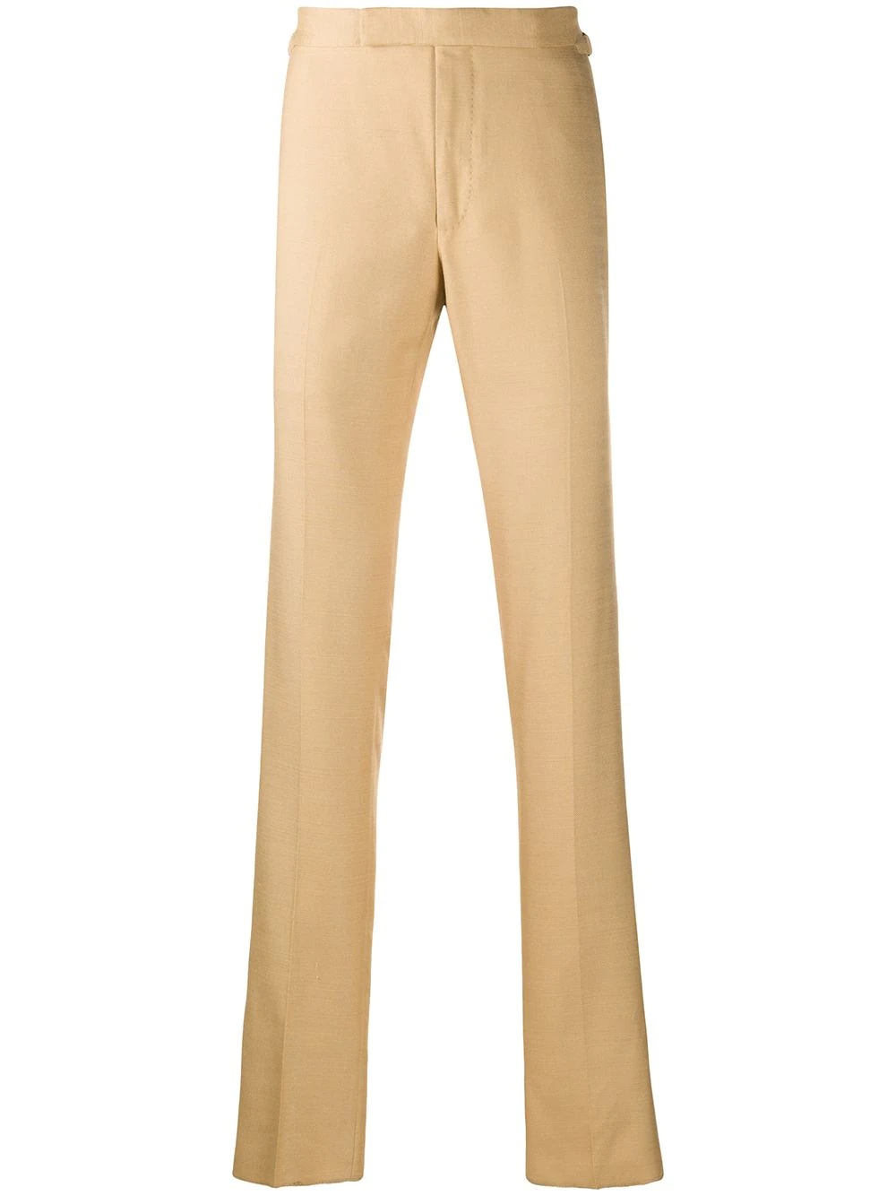 straight-leg tailored trousers - 1