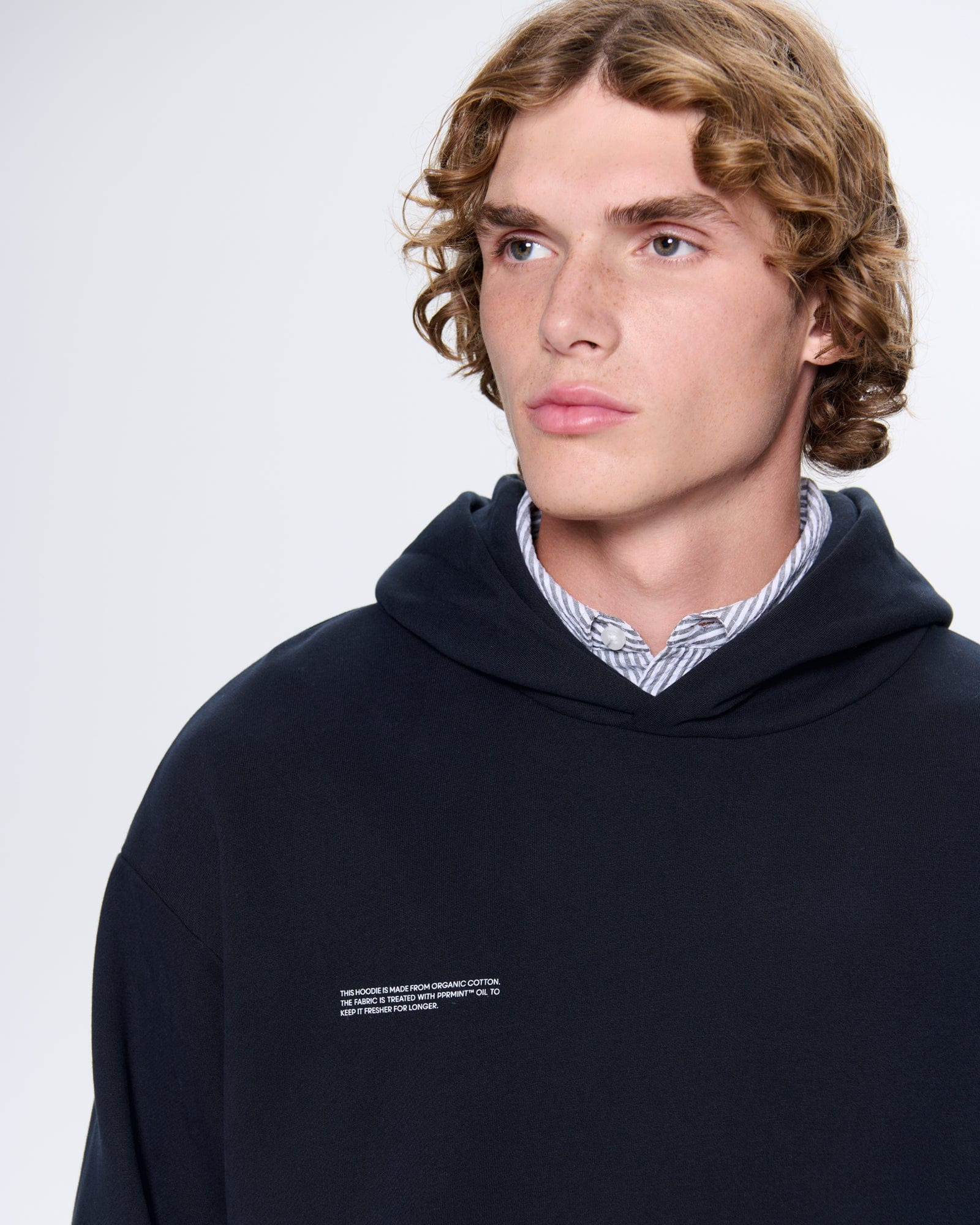 Mens 365 Midweight Hoodie - Black - 4