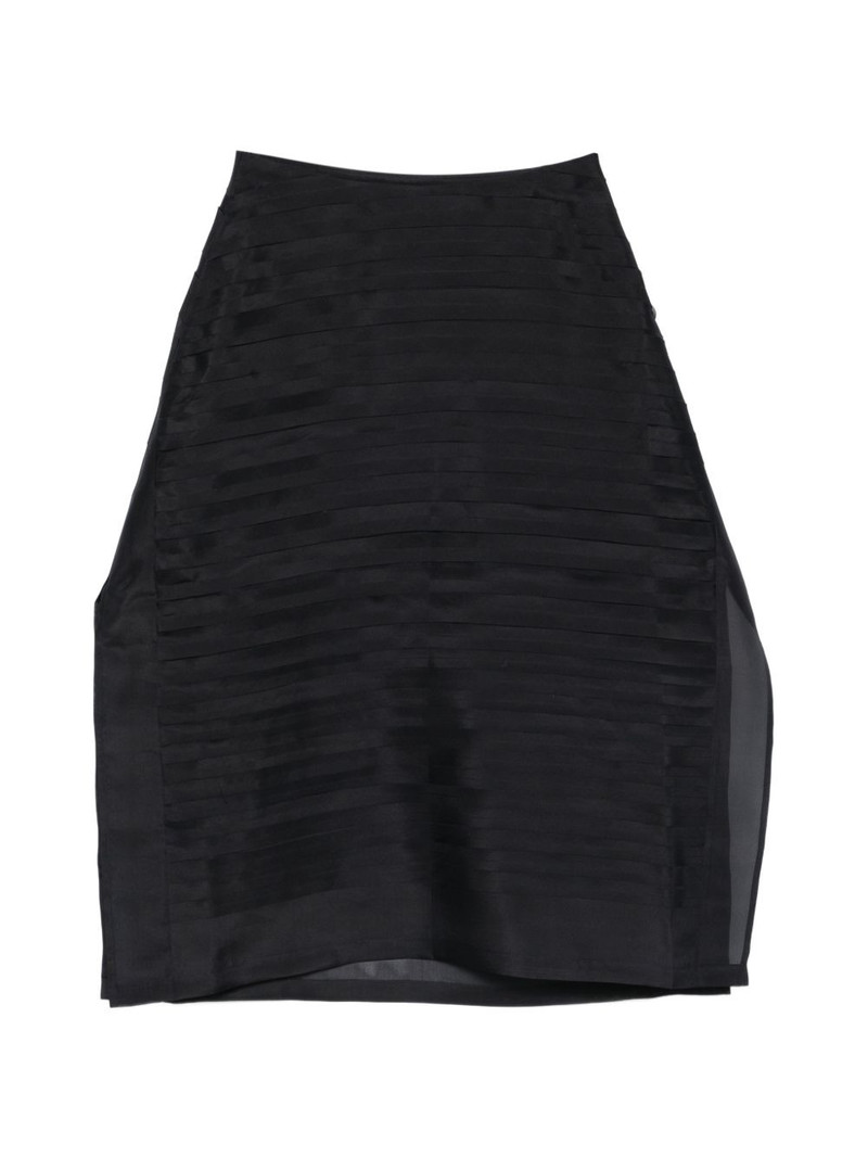 pleated midi skirt 1