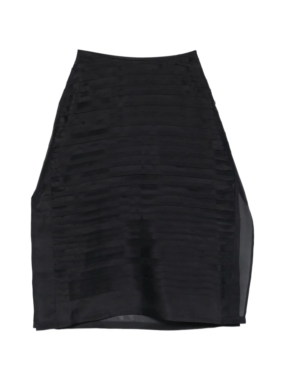 pleated midi skirt - 1