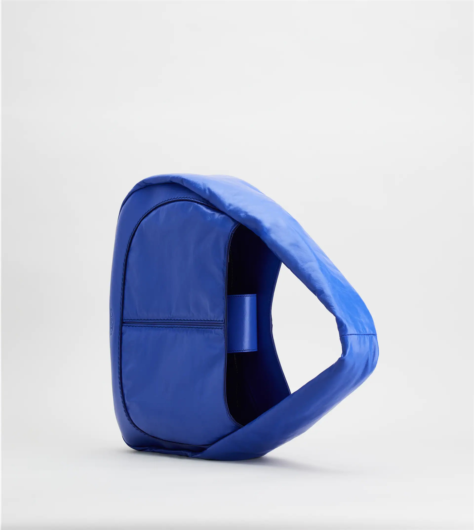 TOD'S SHIRT HOBO BAG MEDIUM - BLUE - 4