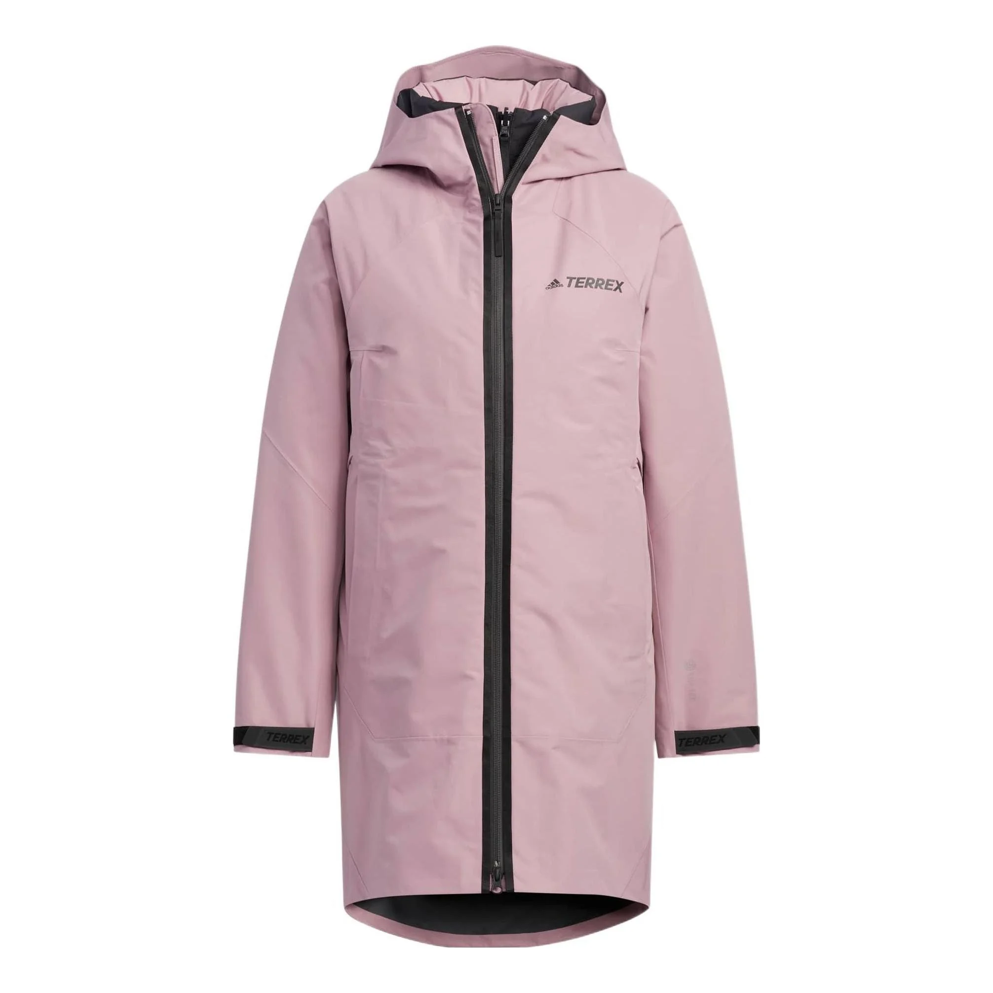 (WMNS) adidas Long Down Jacket 'Pink' HN1999 - 1