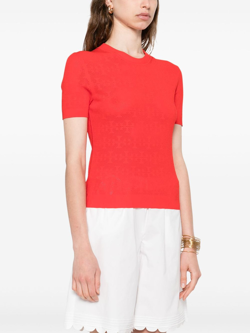 monogram short sleeve T-shirt 3
