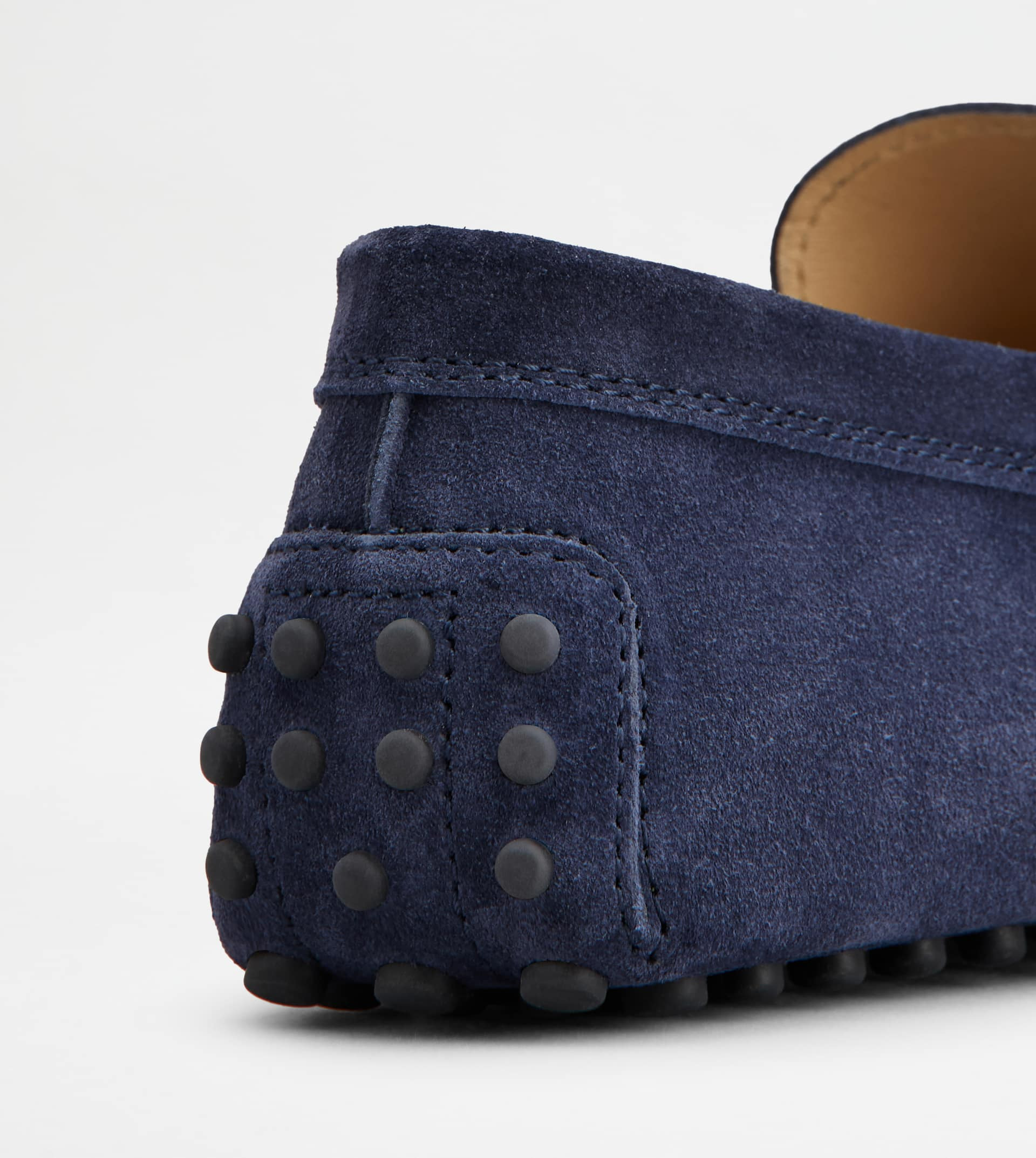 GOMMINO DRIVING SHOES IN SUEDE - BLUE - 6