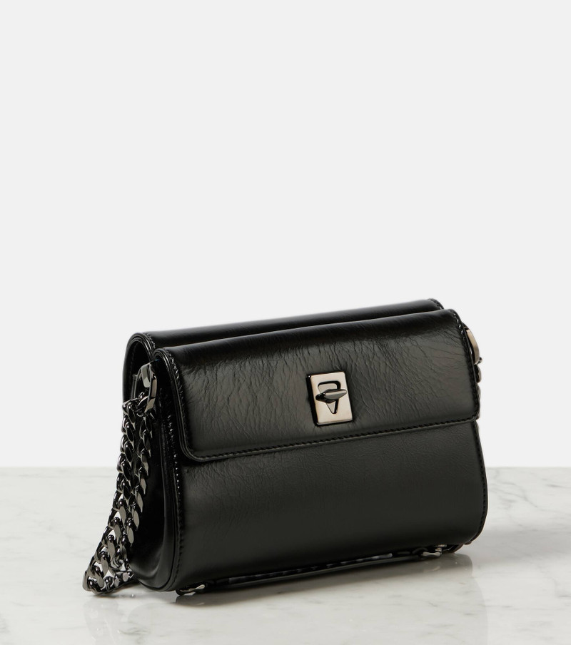 VLogo Locker Small leather crossbody bag 4