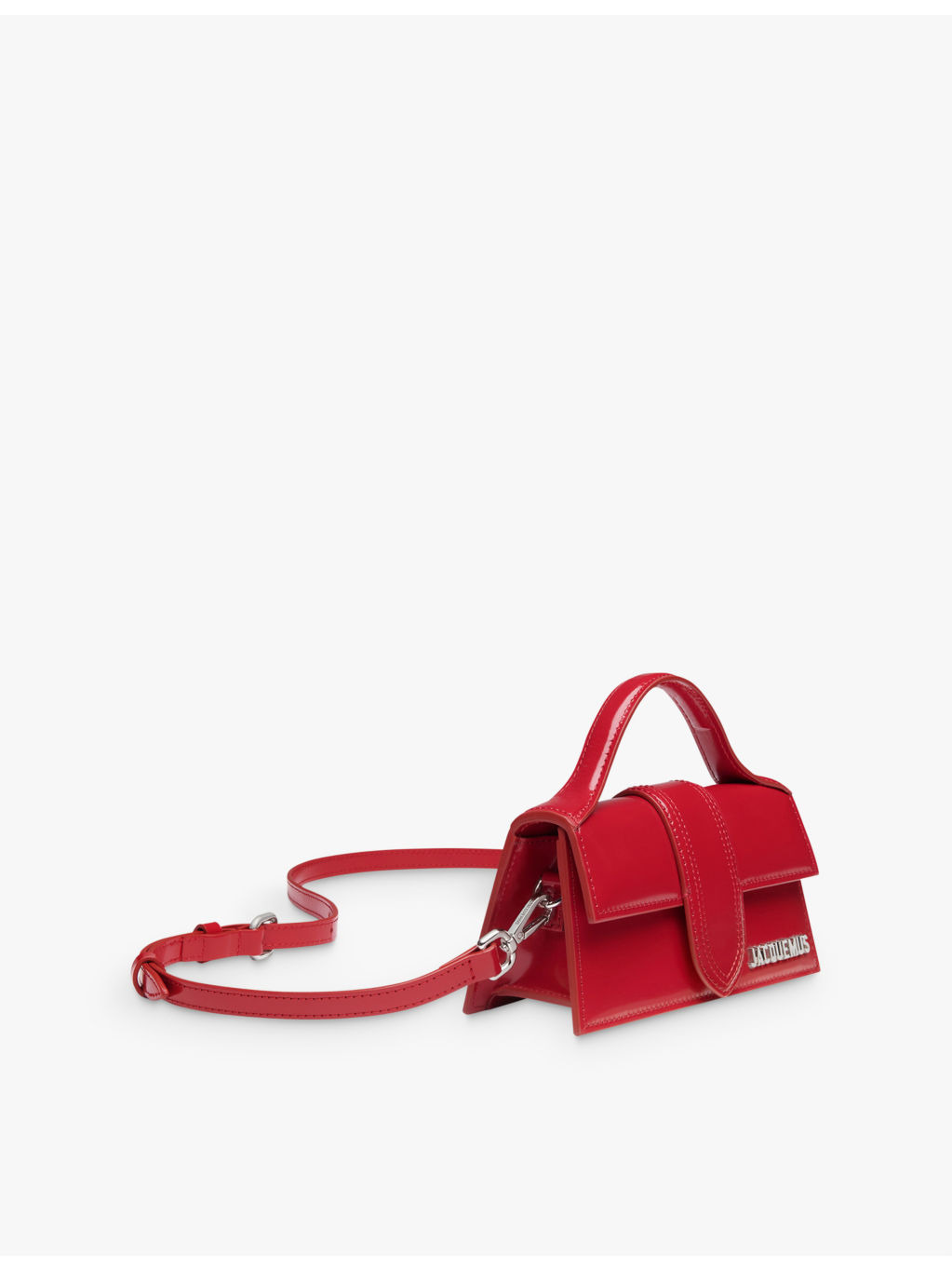 Le Bambino patent-leather top-handle bag - 6
