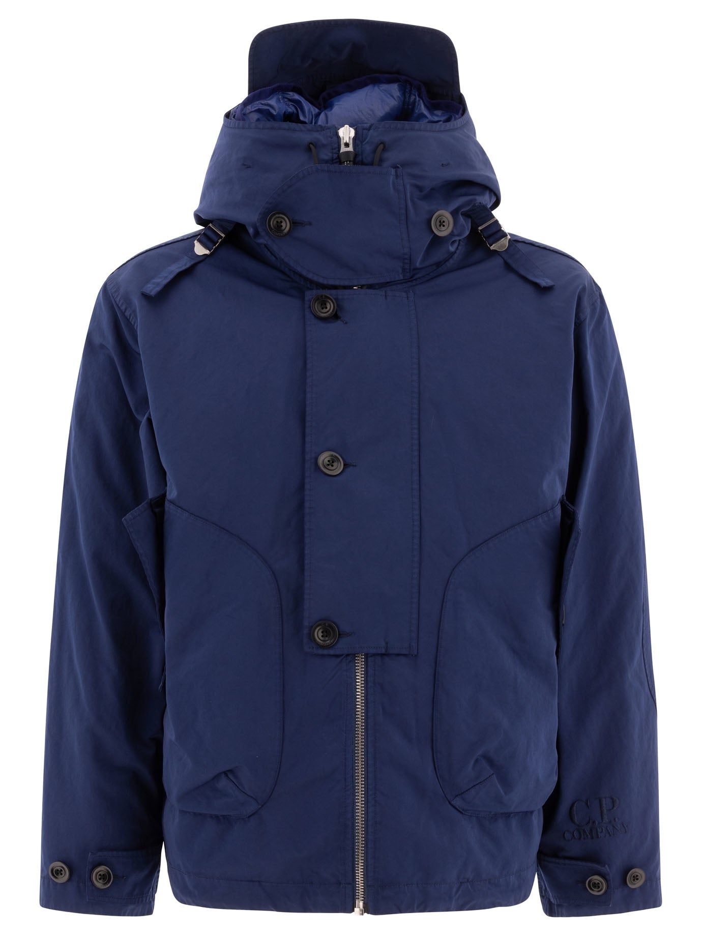 C.p. Company Nylon Down Jacket - 1