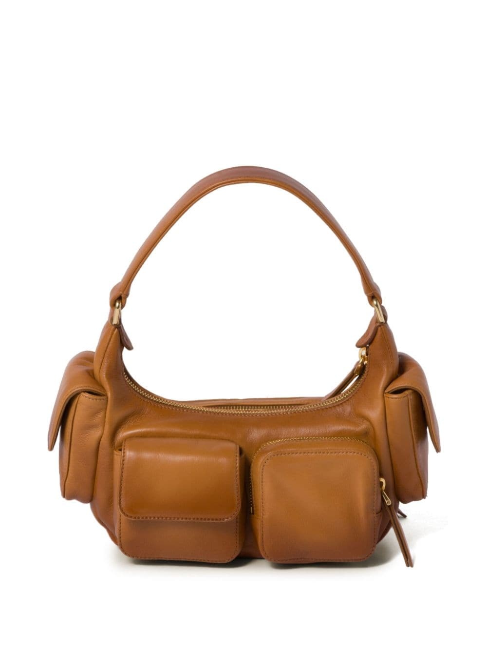 nappa-leather tote bag - 3