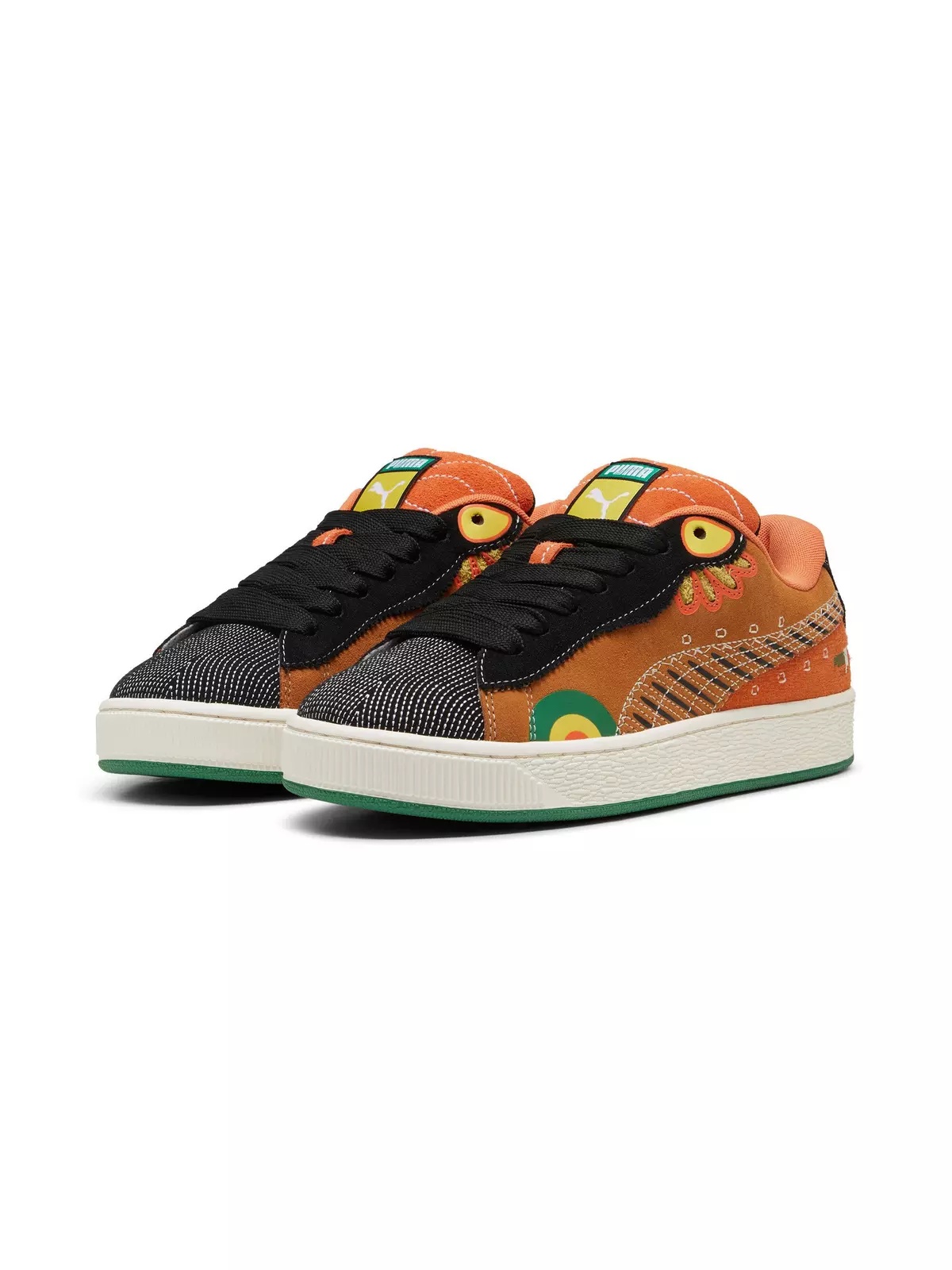 PUMA Suede XL DDLM "Caramel Latte/PUMA Black" Men's Shoe - 3
