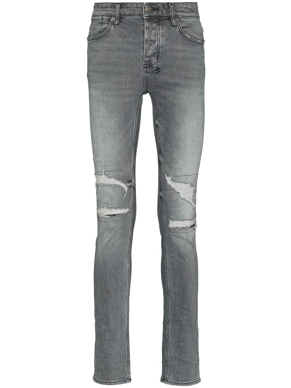 Van Winkle Smokescreen Ripped skinny jeans - 1