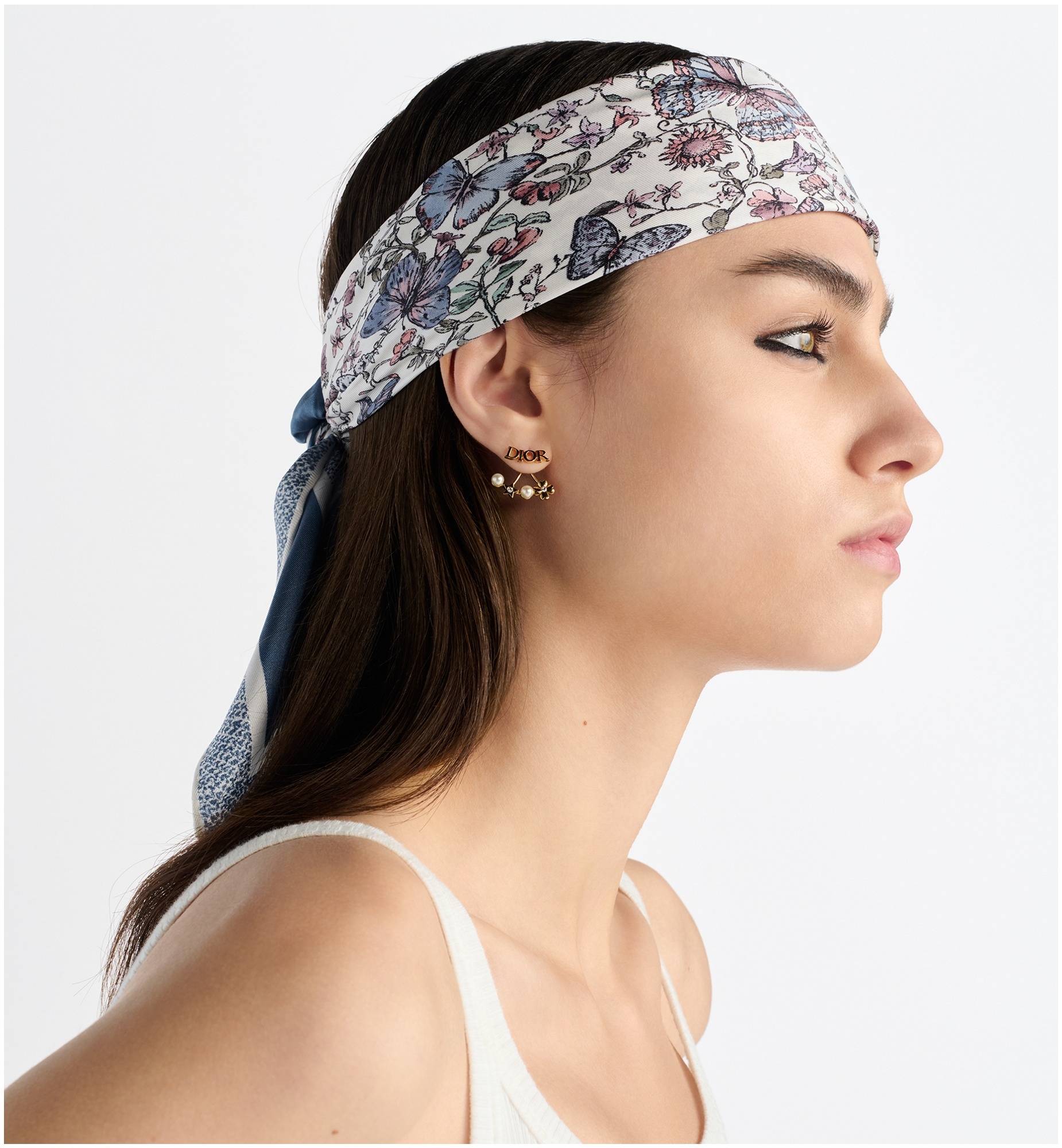 Toile de Jouy Papillon 70 Square Scarf - 2