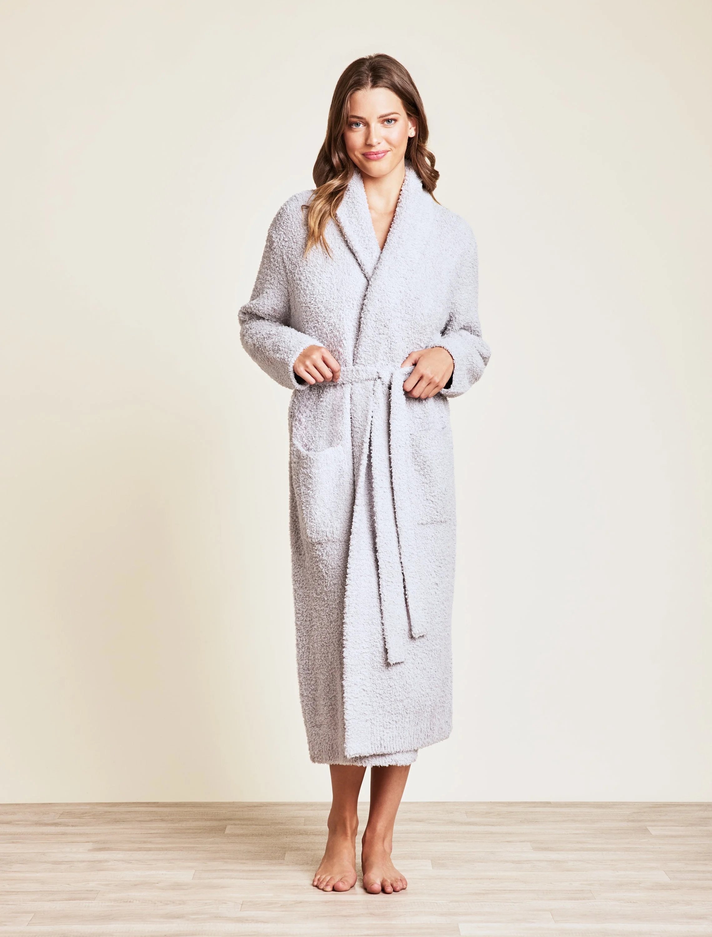CozyChic® Long Solid Robe - 1