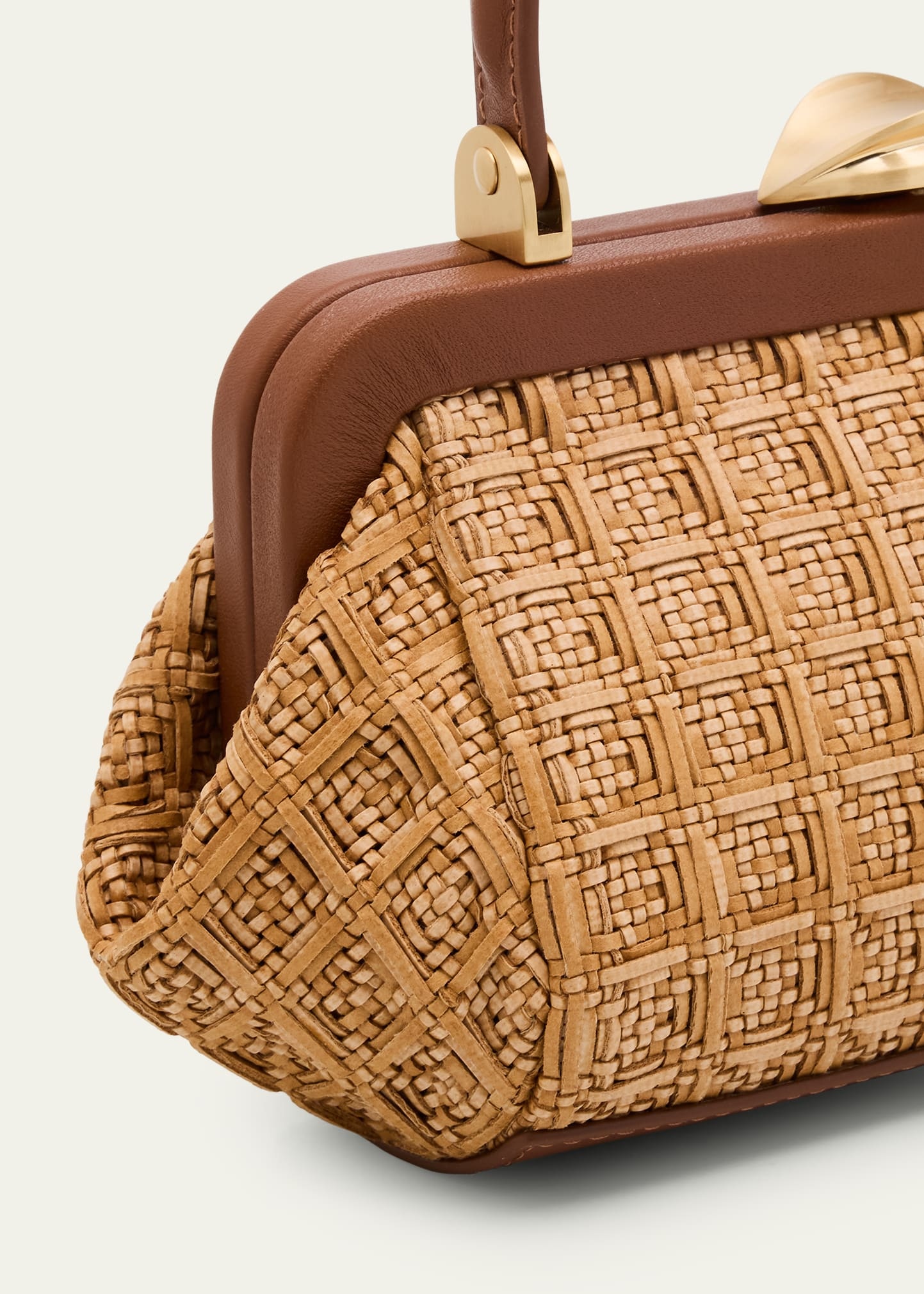 Zuma Frame Woven Crossbody Bag - 5