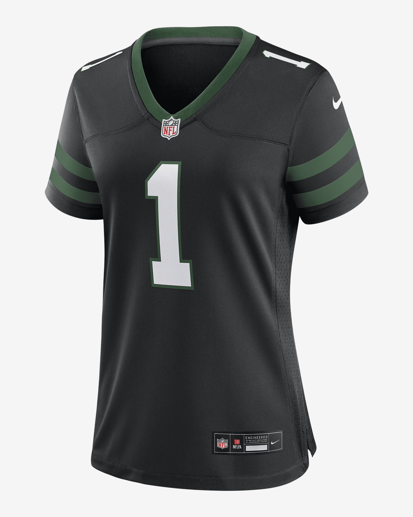 Sauce Gardner New York Jets Women's Nike NFL Game Football Jersey - 1
