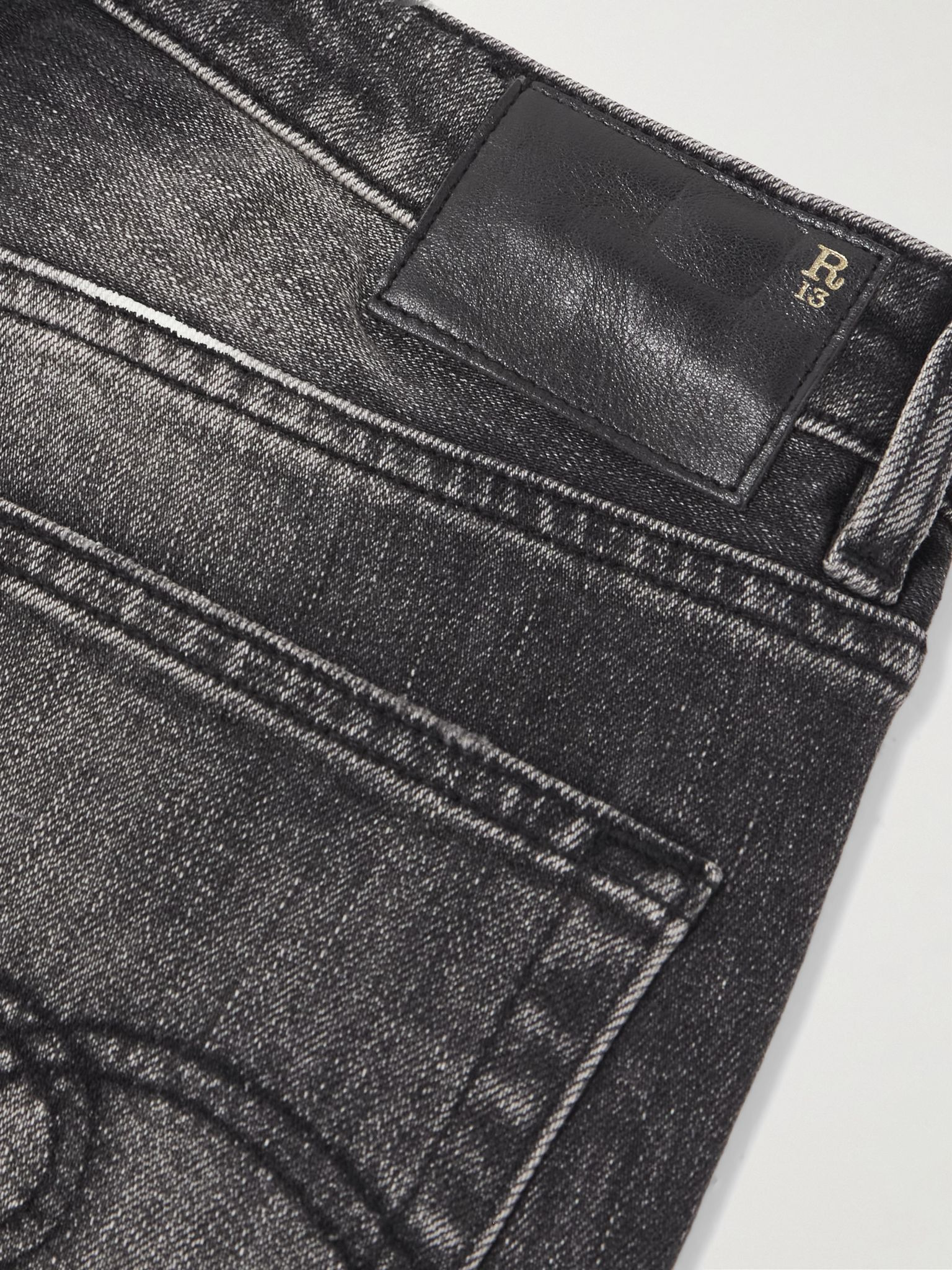 Joan Kick mid-rise flared jeans Black - 6