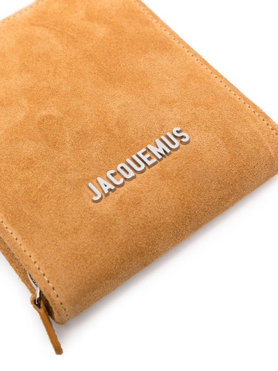 JACQUEMUS logo-plaque lanyard-strap cardholder outlook