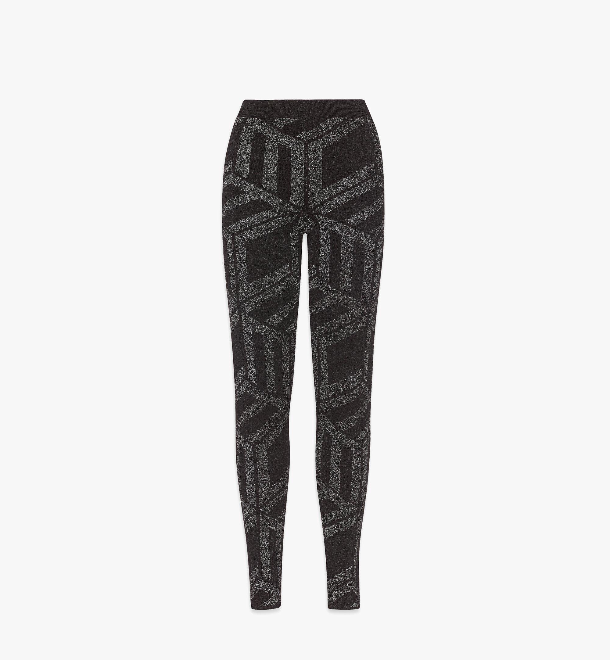 Women’s Après Ski Cubic Jacquard Knit Leggings - 1