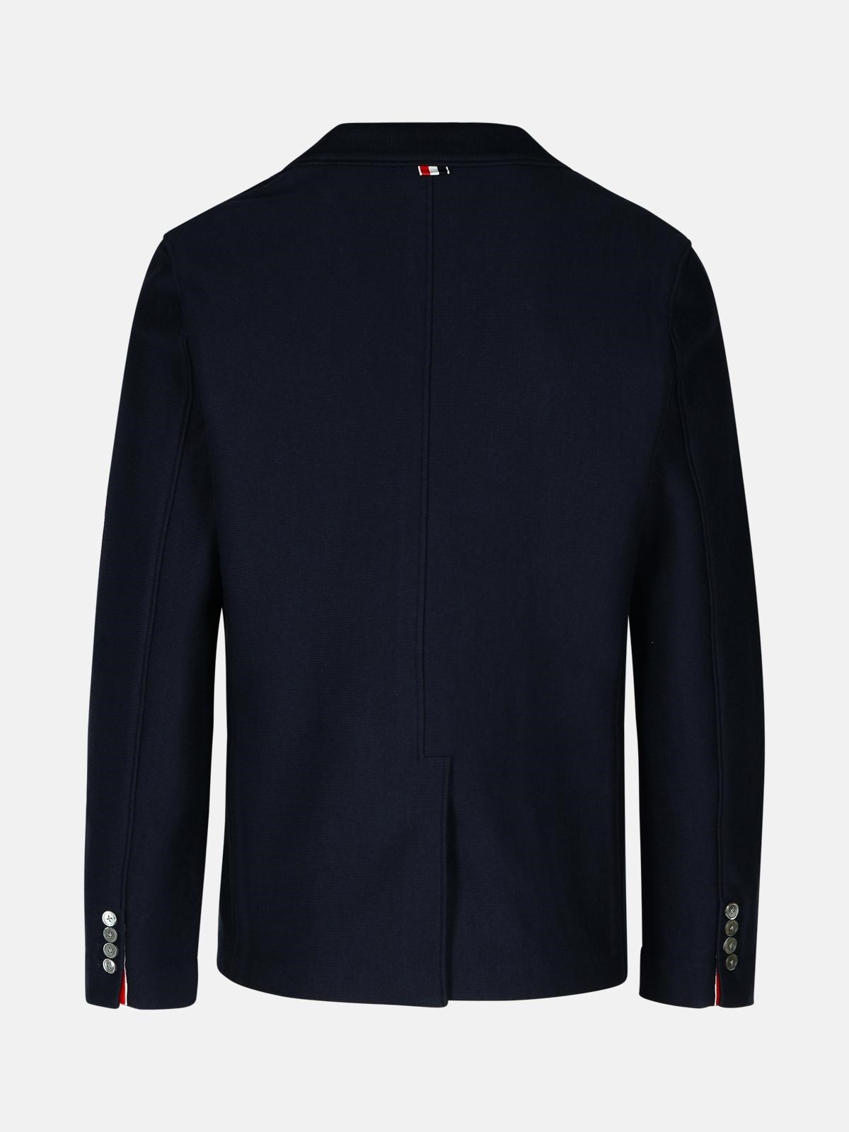 'RWB' NAVY COTTON BLAZER - 3