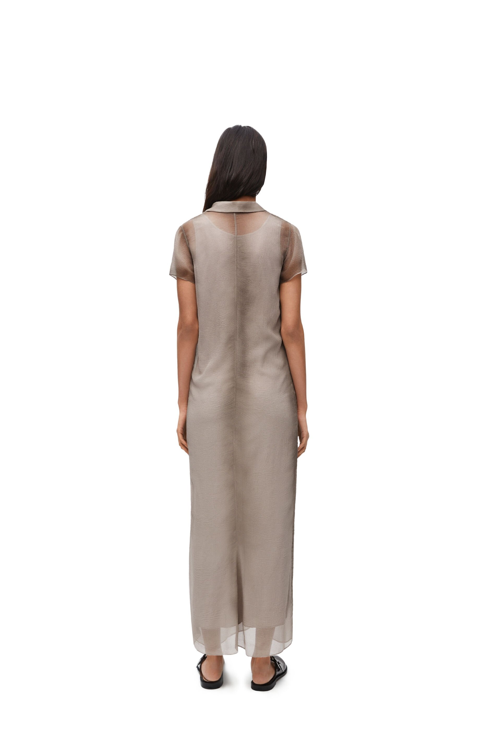 Polo dress in silk - 3