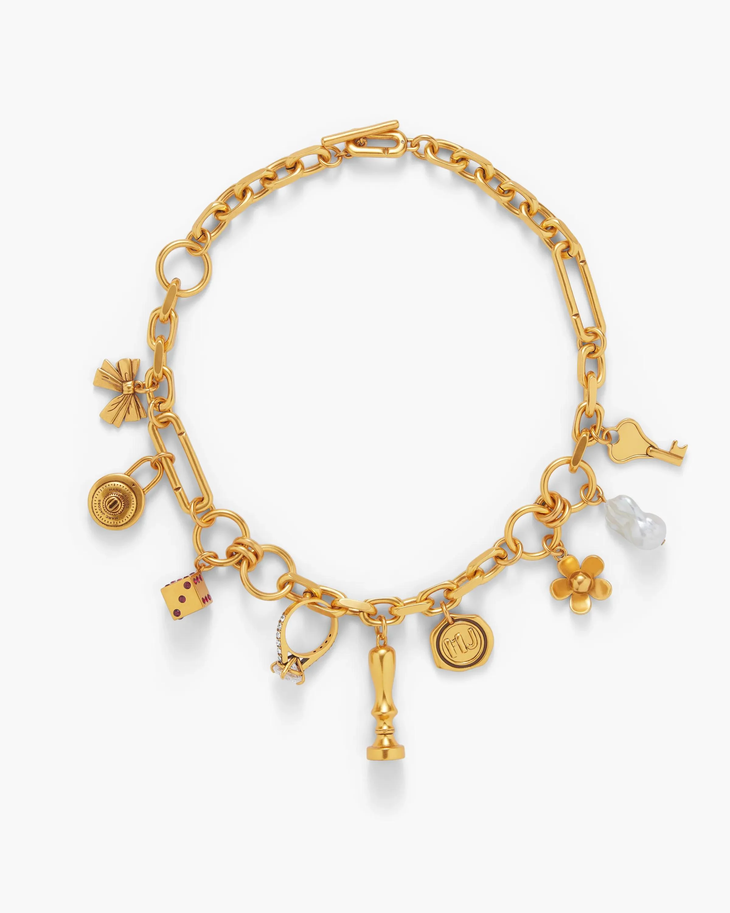 LOVE LETTER STATEMENT NECKLACE - 1