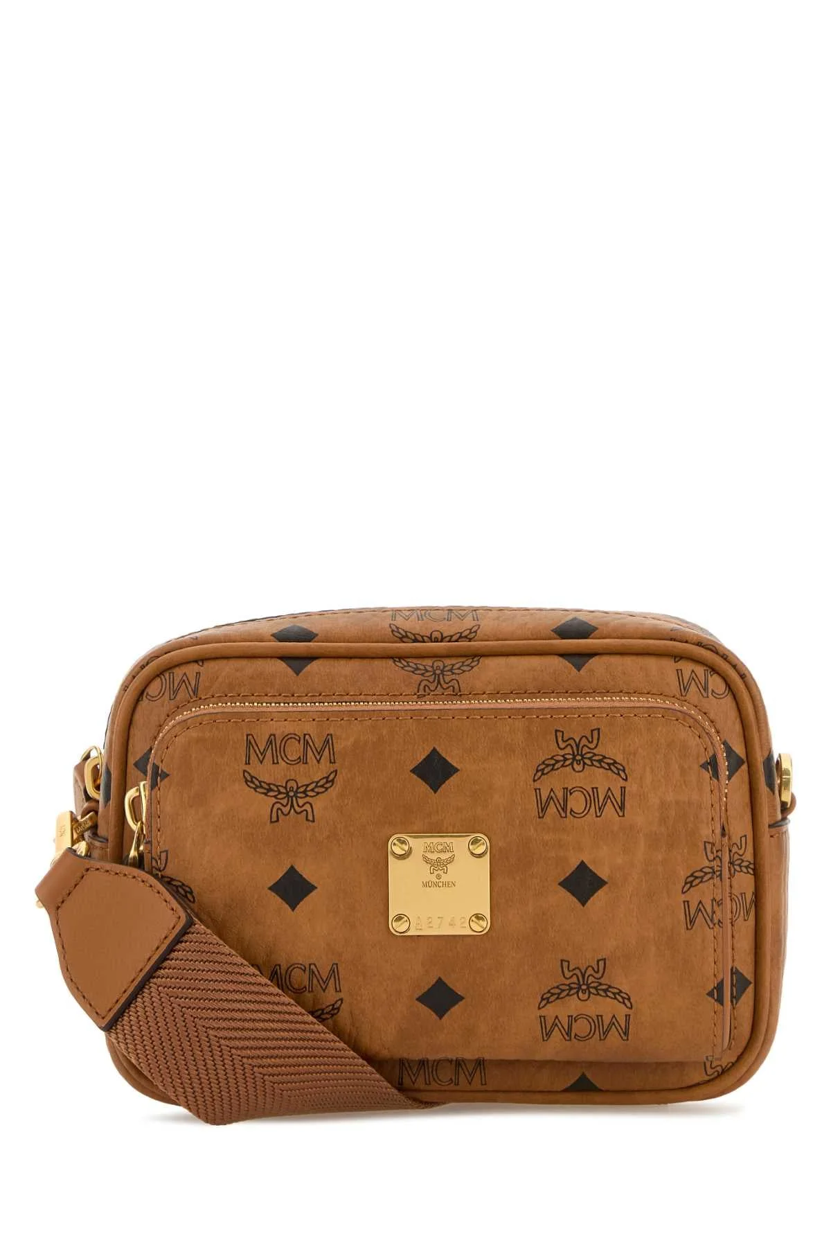 Mcm Women Printed Canvas Aren Crossbody Bag - 1