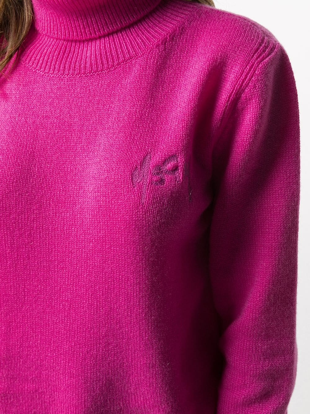 knitted logo jumper - 5