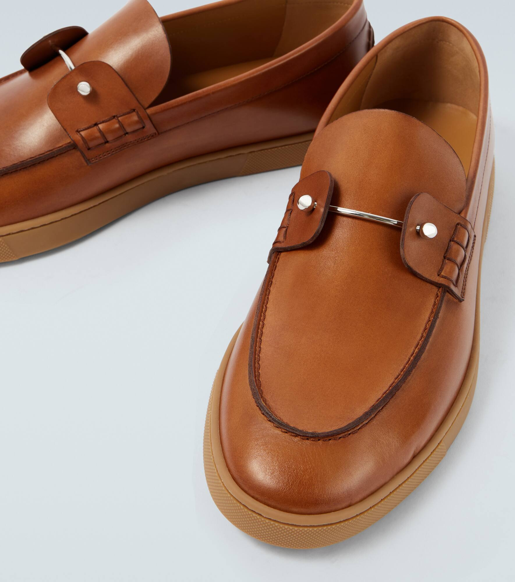Chambeliboat leather boat shoes - 3