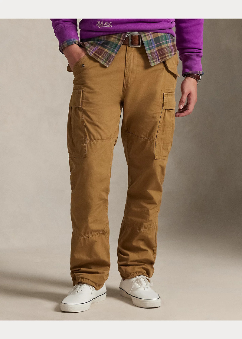 Classic Fit Canvas Cargo Pant 3