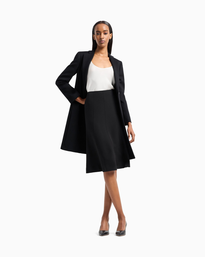 SILK MIDI SKIRT 2
