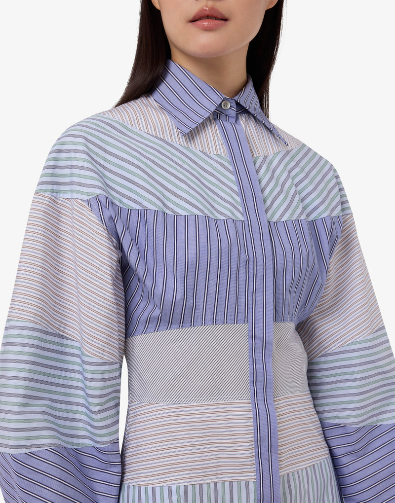 Moschino PRINTED COTTON POPLIN DRESS outlook