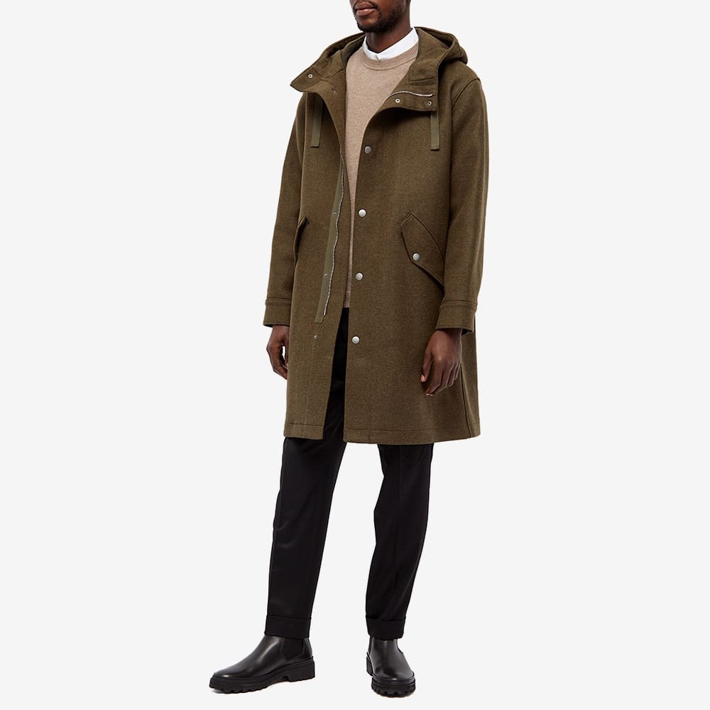 A.P.C. Marc Wool Parka - 8