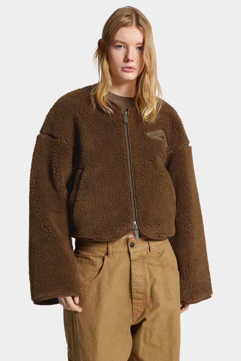 LOOSE TEDDY KABAN CREWNECK - 3