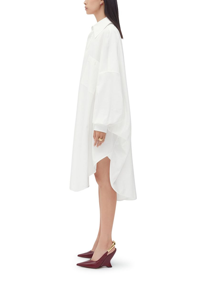 Compact cotton dress - 5