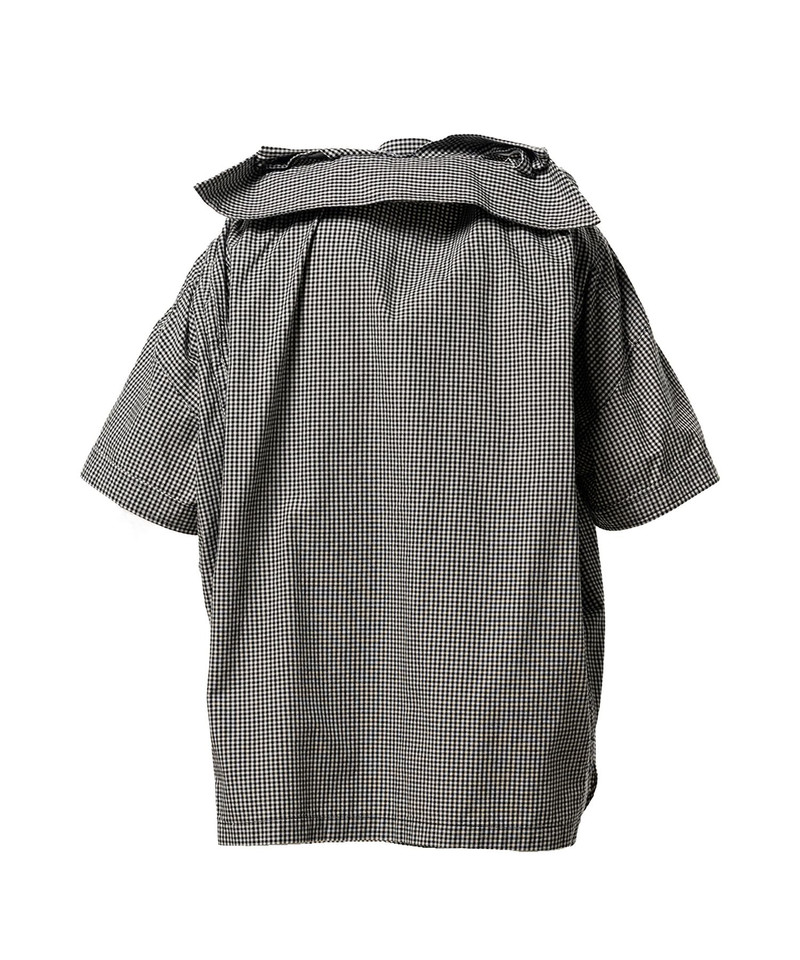 Sleeve Layered Check Shirt 18