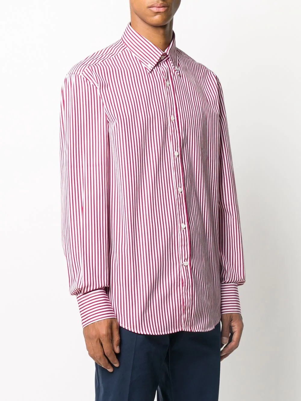 long sleeved striped shirt - 3